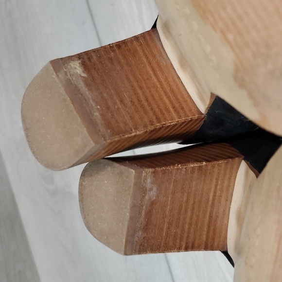 Marc Fisher Women Kadey Ankle Tassel Heels Boots shoes sz 7.5M - Picture 12 of 14